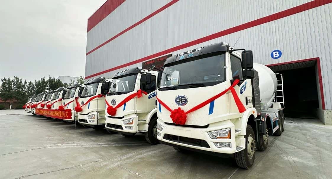 實力見證！中集車輛攪拌車再獲大客戶批量復購